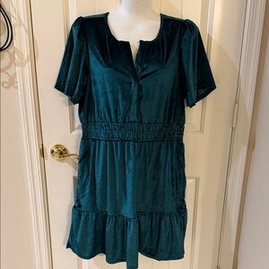 French Connection Teal Mini Dress